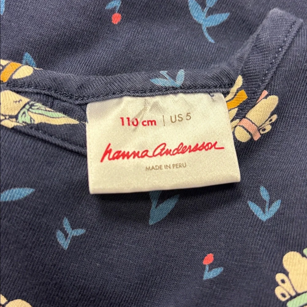 Hanna Andersson navy dress size 5